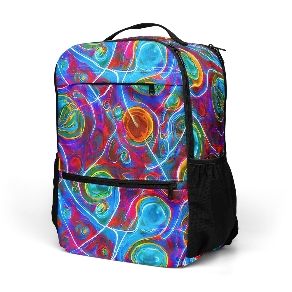 Jewel Nebula on Utility Backpack — Left Front