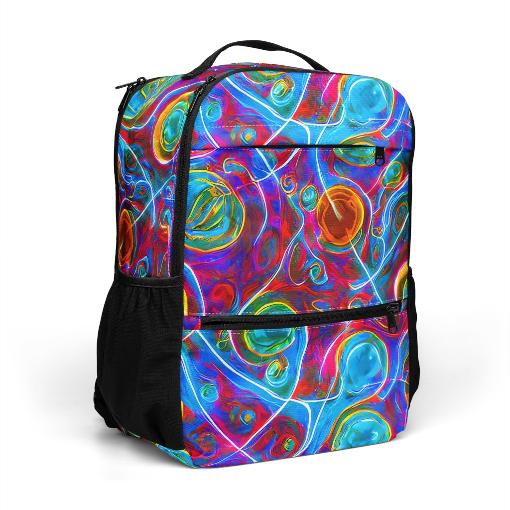 Jewel Nebula on Utility Backpack — Right Front