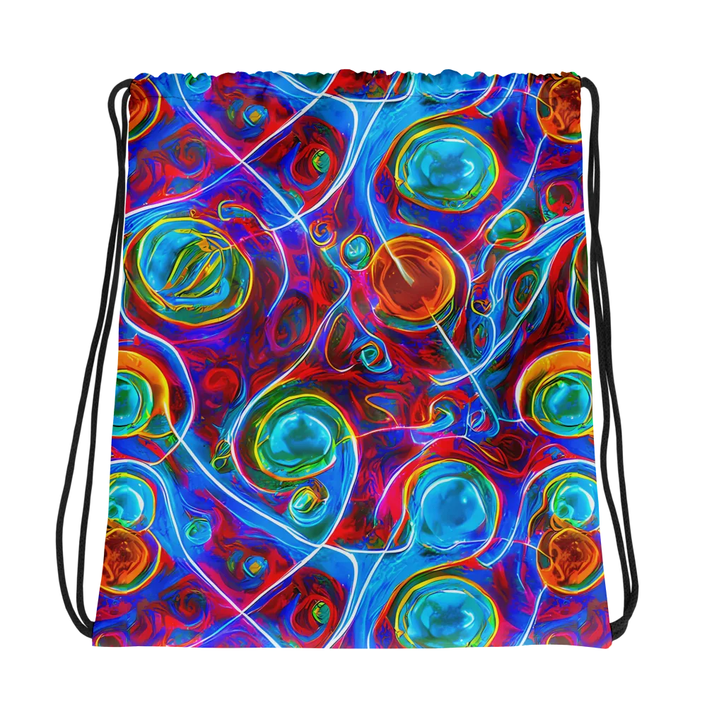 Jewel Nebula on Drawstring Bag — Photo