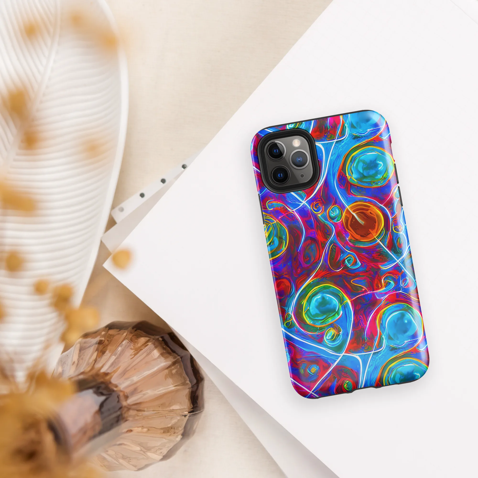 Jewel Nebula on Tough Case for iPhone® — Front