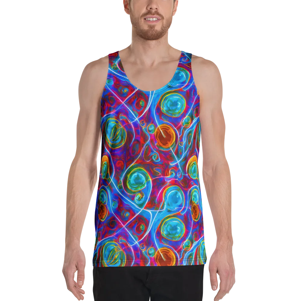 Jewel Nebula on Men's Tank Top — Front