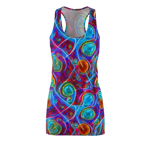 Jewel Nebula on a Racerback Dress