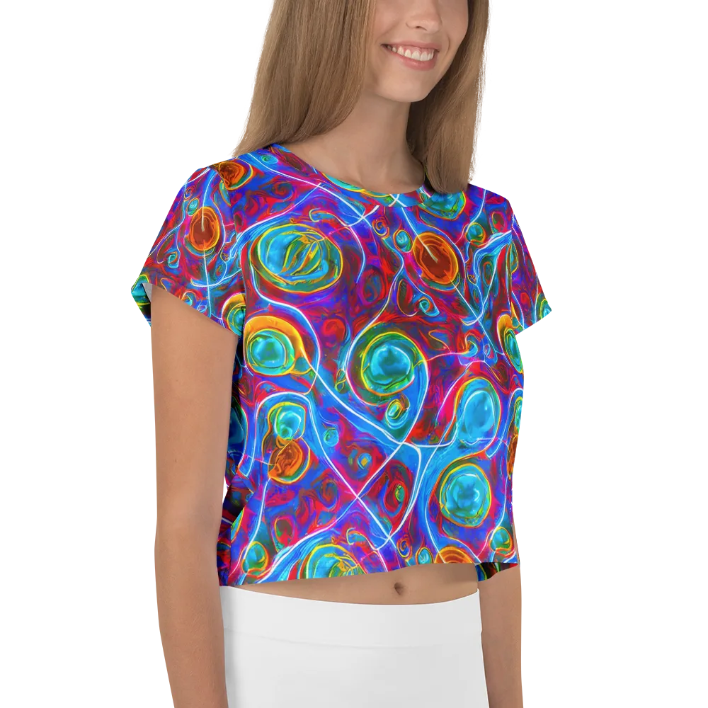 Jewel Nebula on Crop Tee — Right