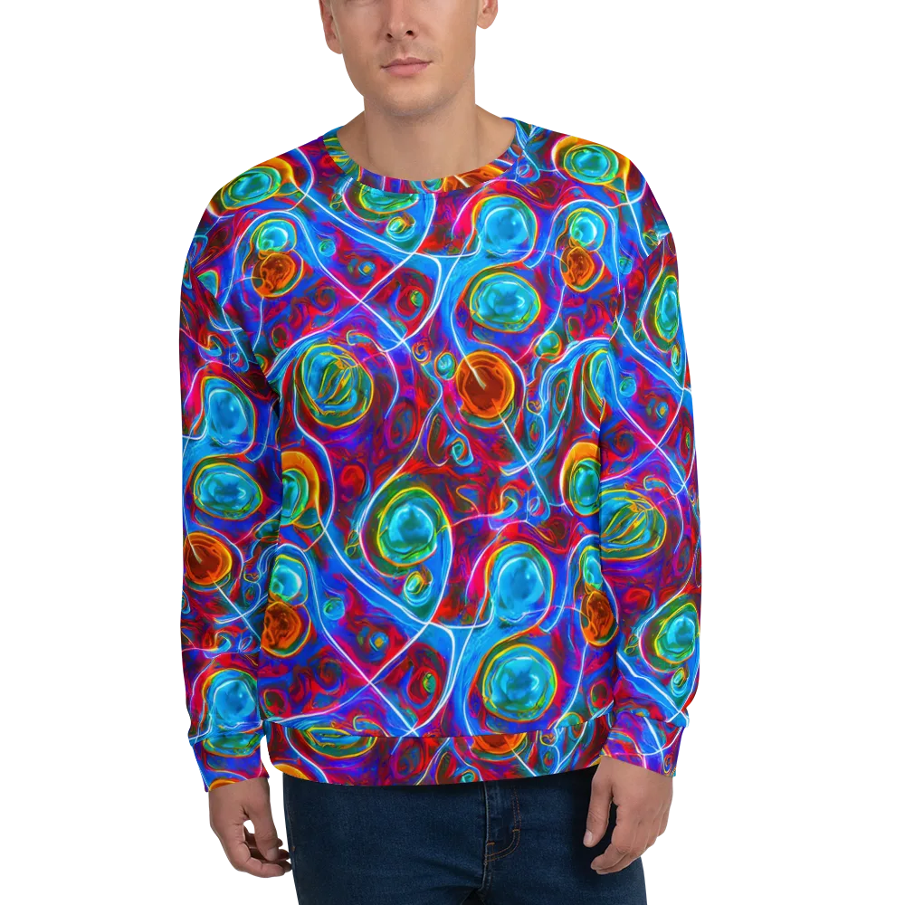 Jewel Nebula on Sweatshirt — Front