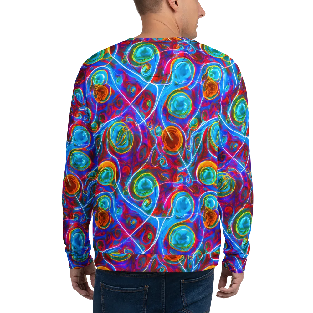 Jewel Nebula on Sweatshirt — Back