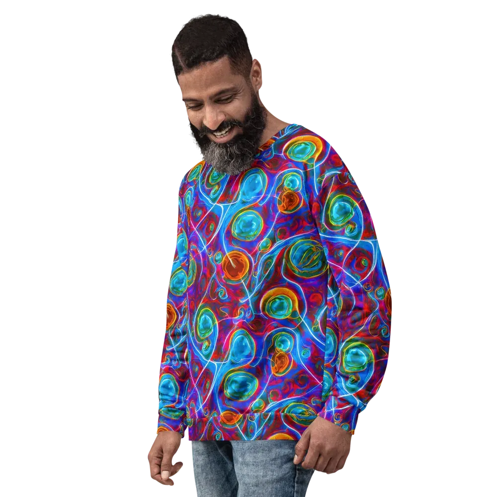 Jewel Nebula on Sweatshirt — Left Front