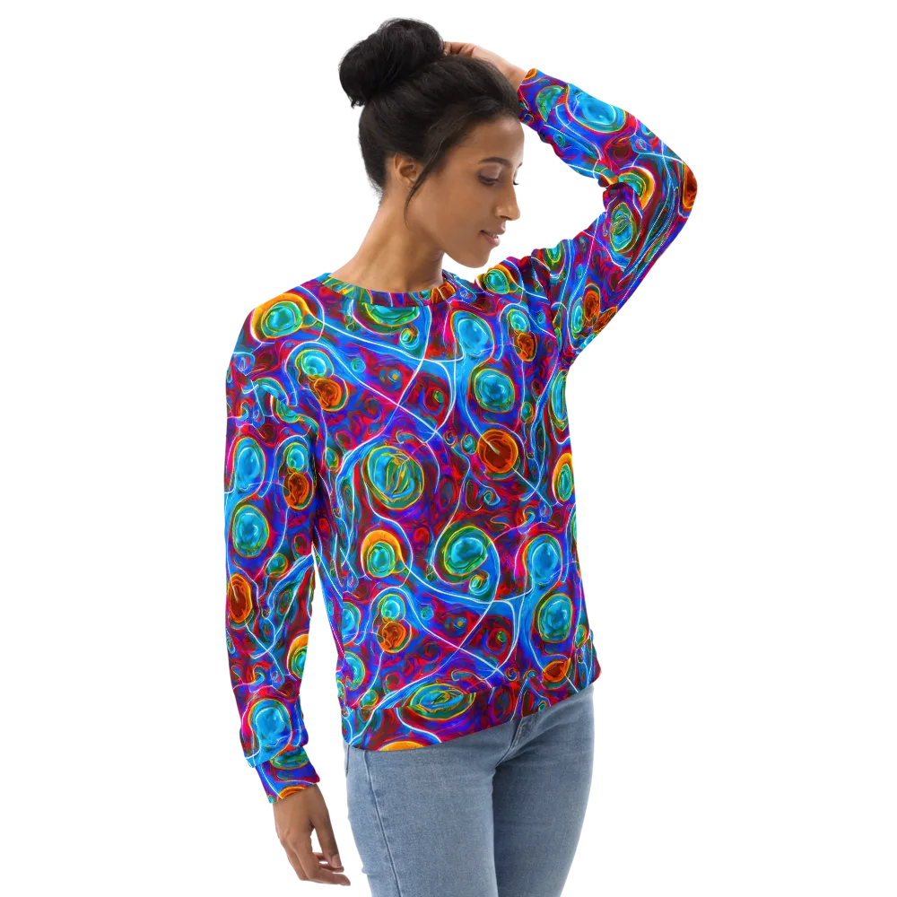 Jewel Nebula on Sweatshirt — Right Front