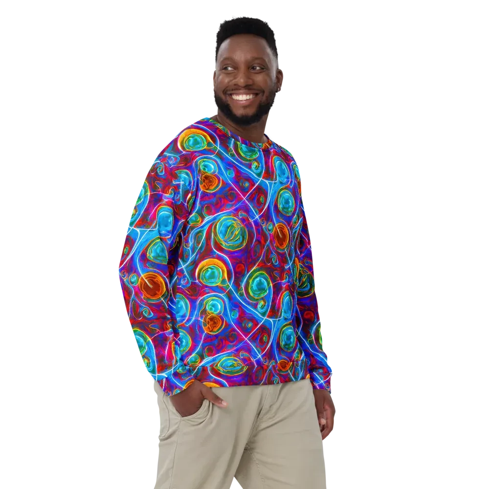 Jewel Nebula on Sweatshirt — Front