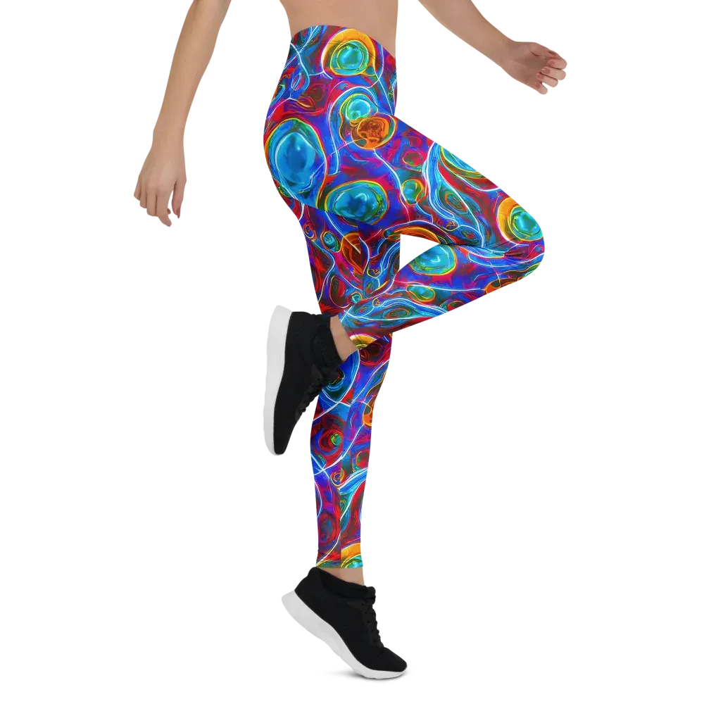 Jewel Nebula on Leggings — Right