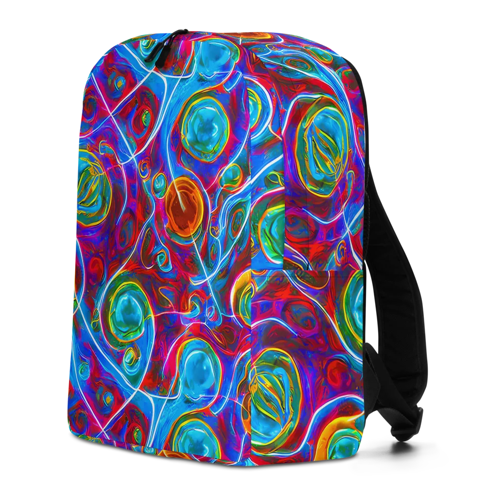Jewel Nebula on Minimalist Backpack — Left