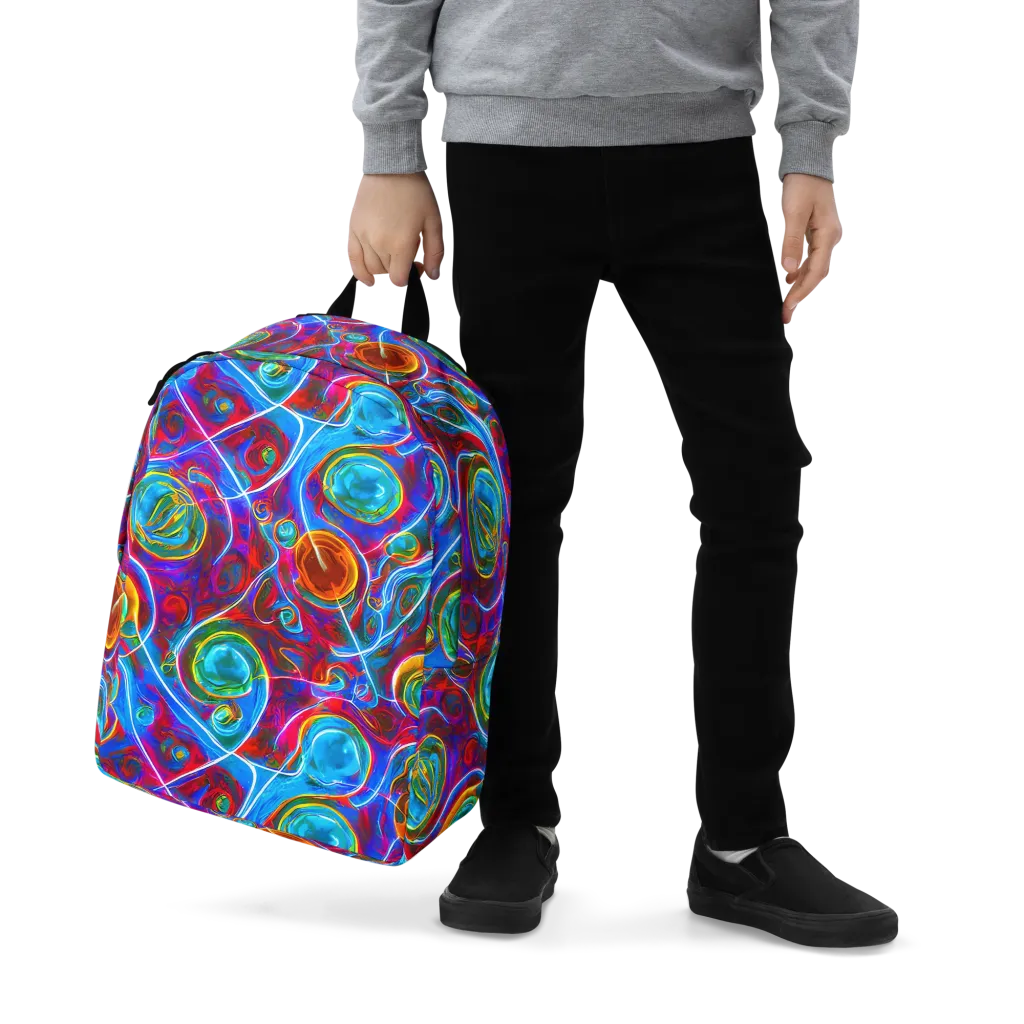 Jewel Nebula on Minimalist Backpack — Zoomed-in