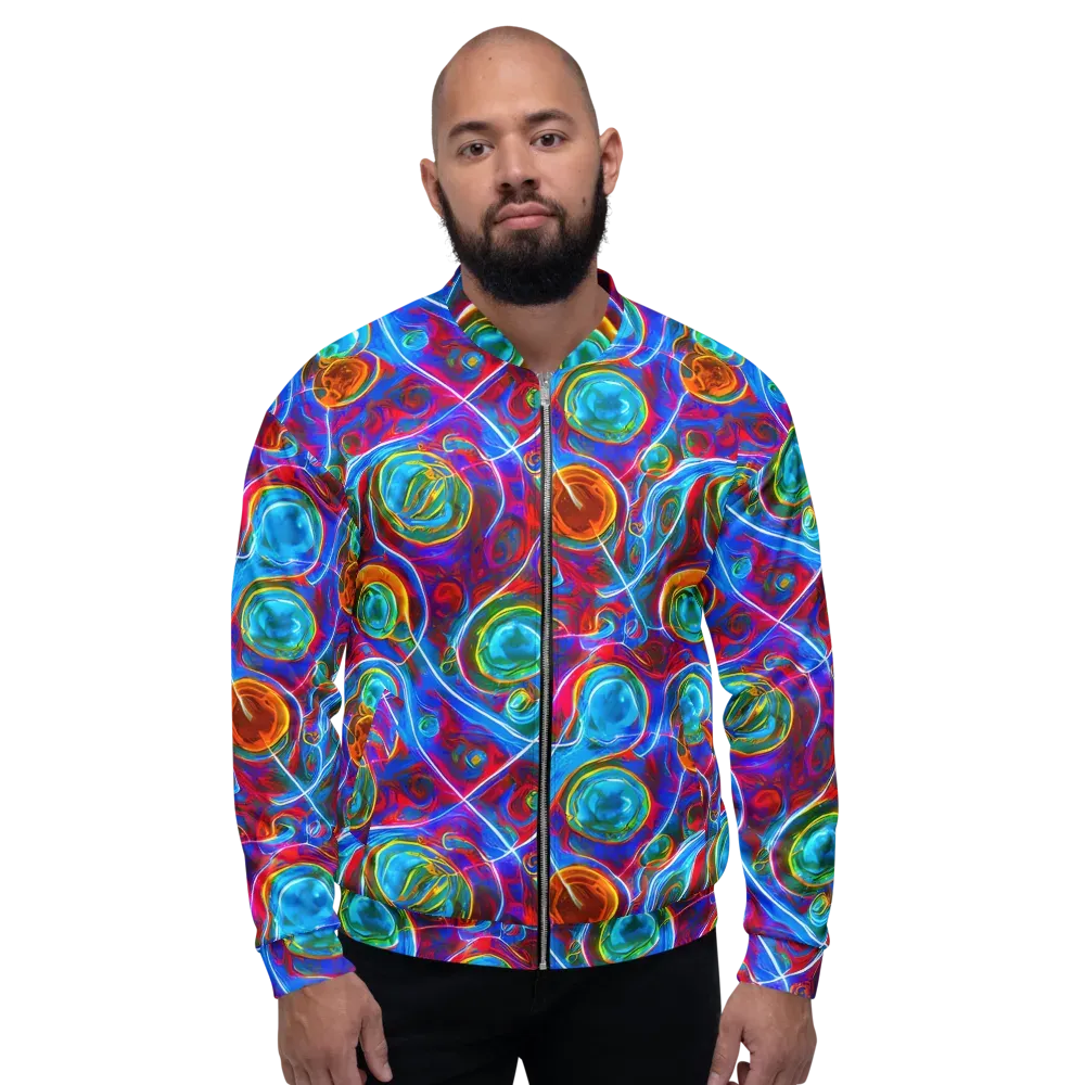 Jewel Nebula on Bomber Jacket — Front