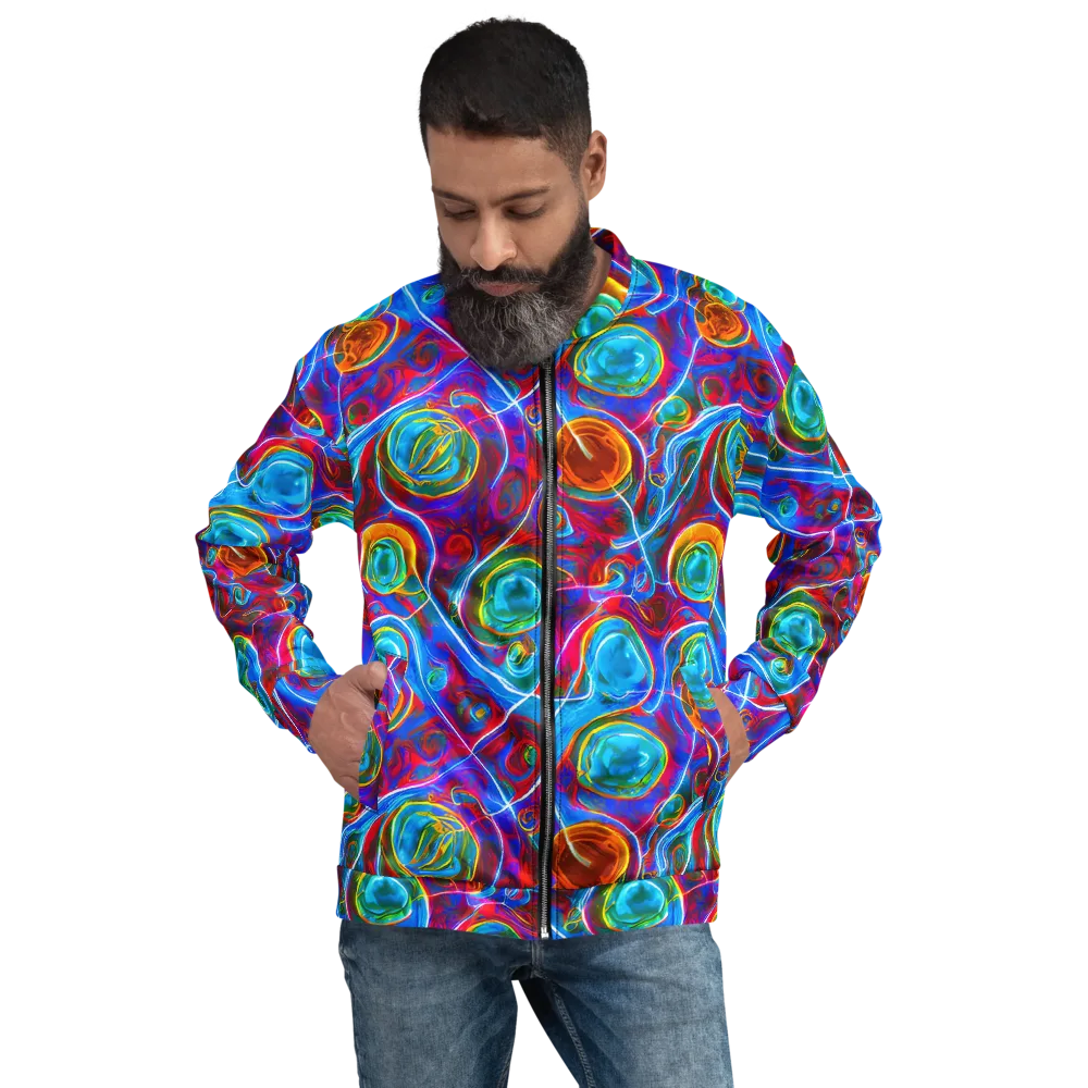 Jewel Nebula on Bomber Jacket — Front
