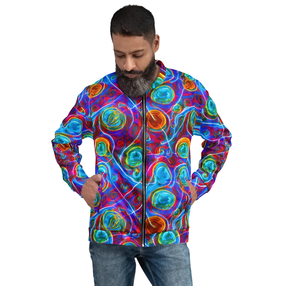 Jewel Nebula on Bomber Jacket — Front