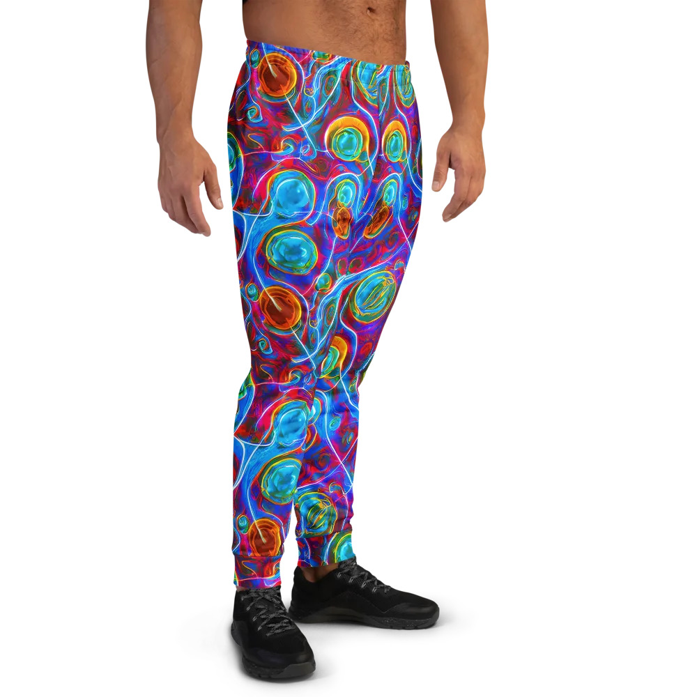 Jewel Nebula on Men's Joggers — Right