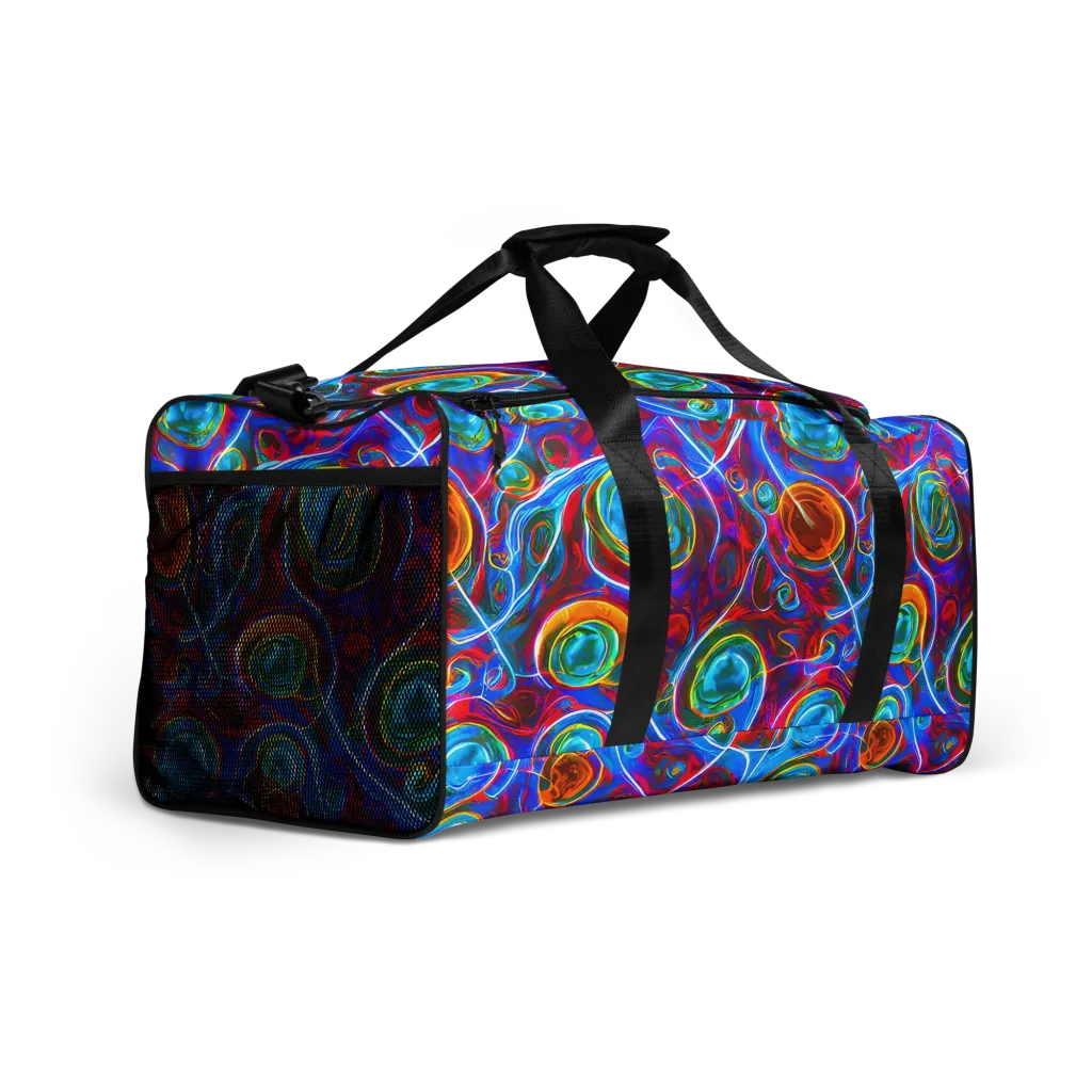 Jewel Nebula on Duffle Bag — Right Front