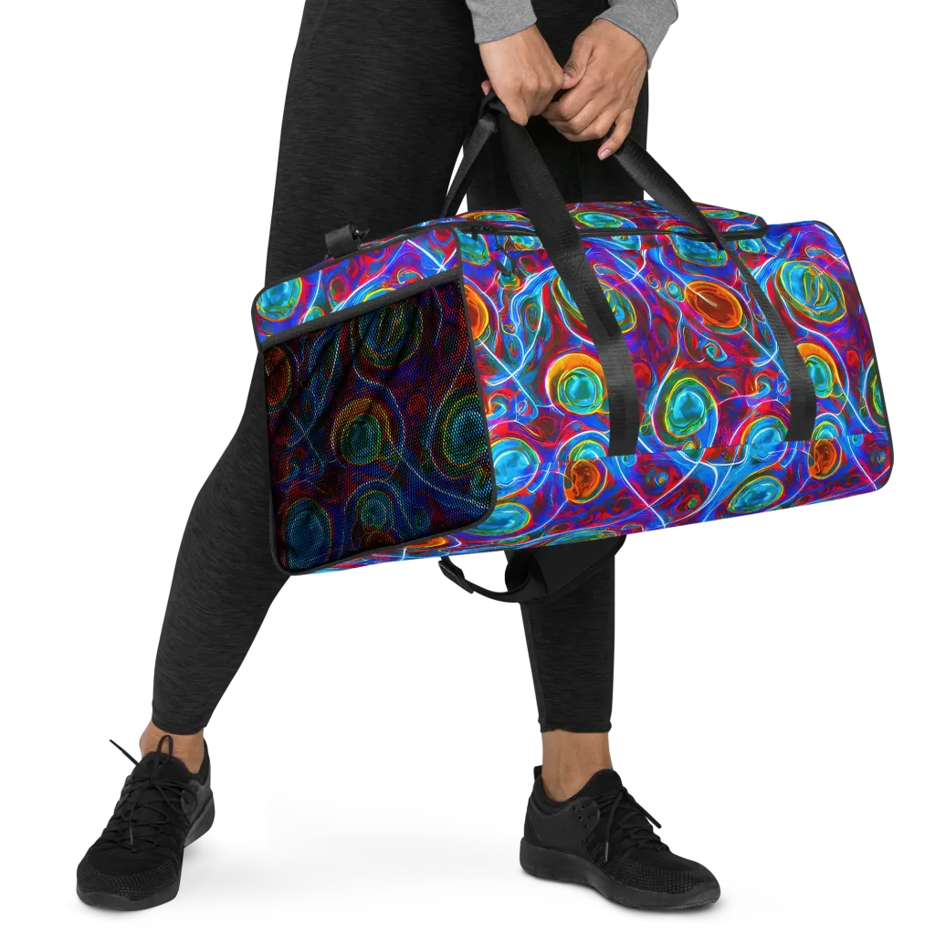 Jewel Nebula on Duffle Bag — Right Front