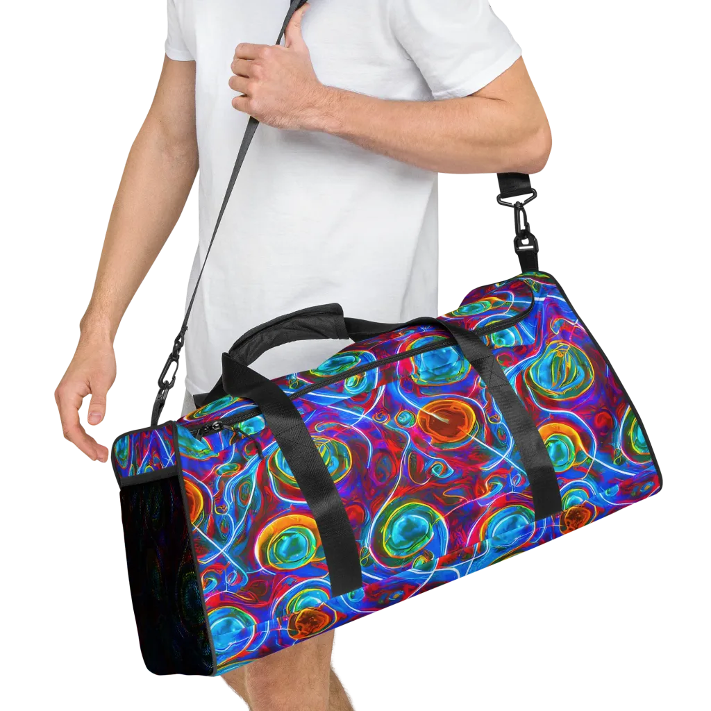 Jewel Nebula on Duffle Bag — Right Front