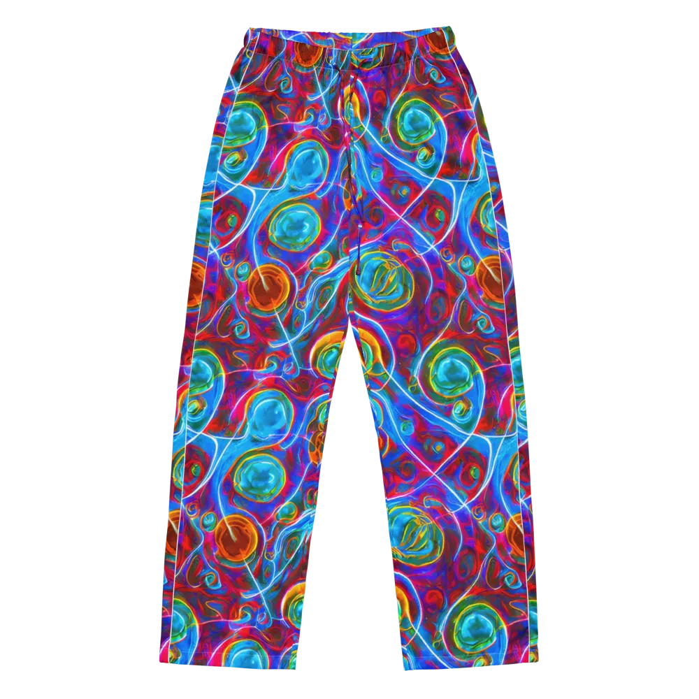 Jewel Nebula on Women's Pajama Pants — Front