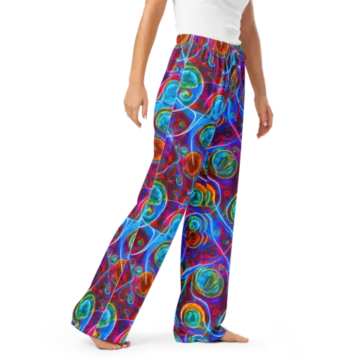 Jewel Nebula on a Women's Pajama Pants