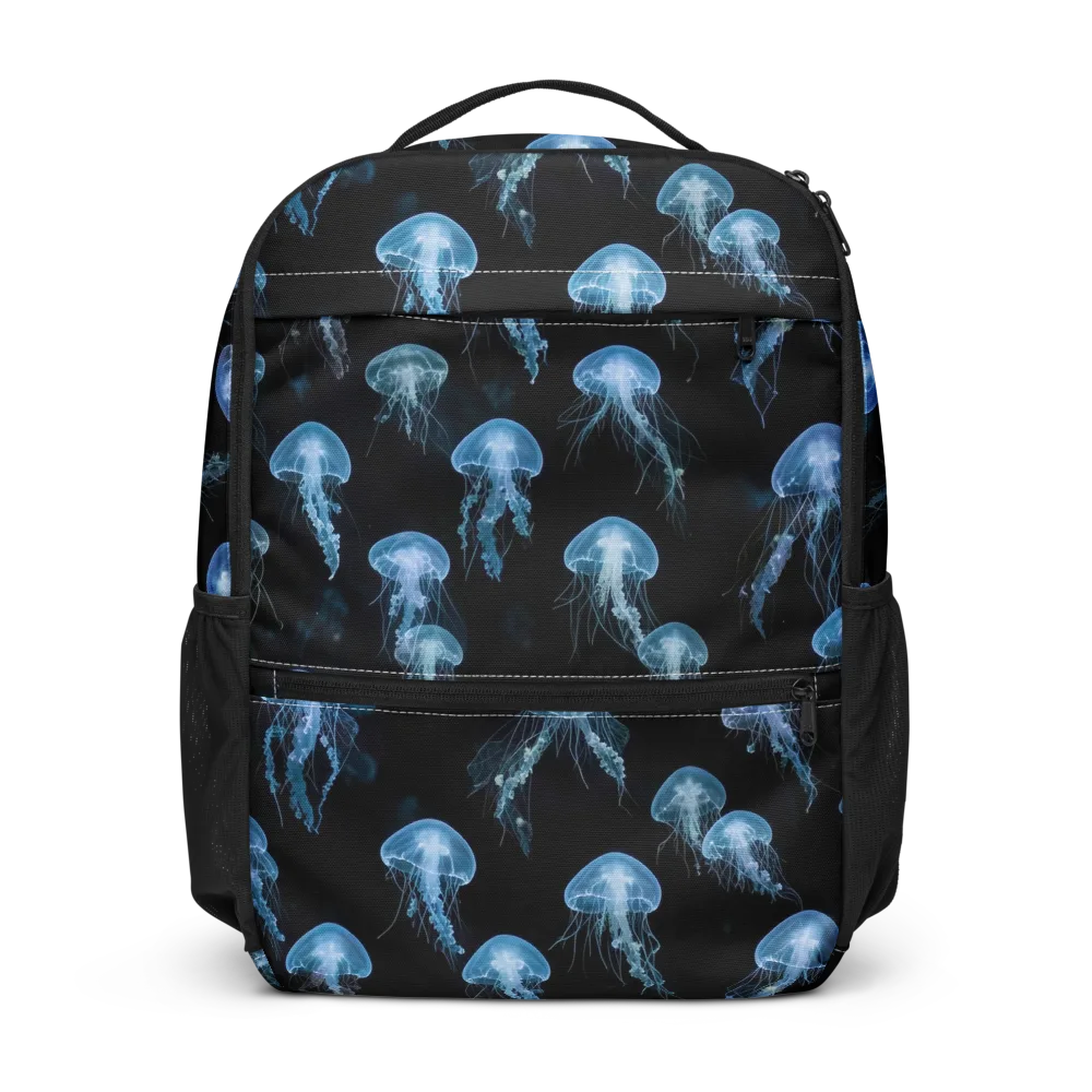 Midnight Drift on Utility Backpack — Front