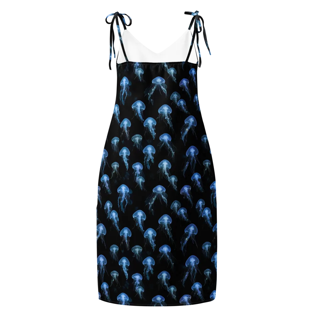 Midnight Drift on Slip Dress — Back
