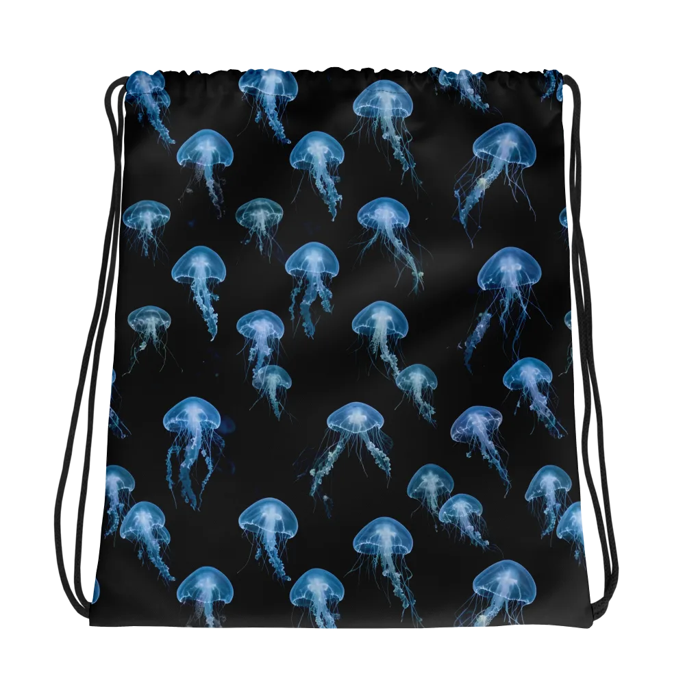 Midnight Drift on Drawstring Bag — Photo