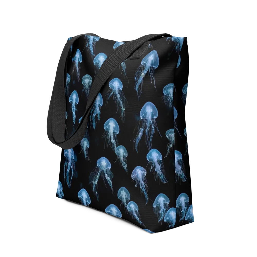 Midnight Drift on Tote Bag — Front