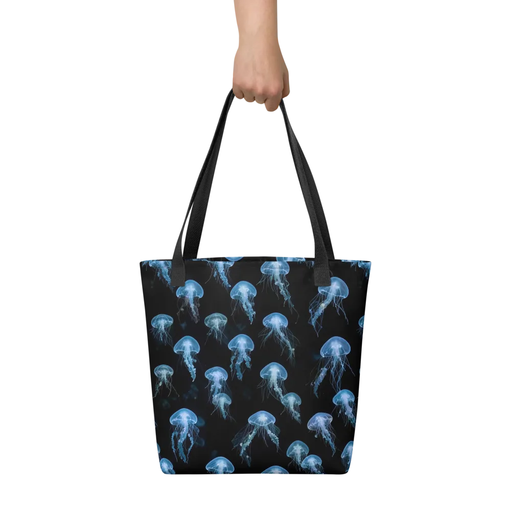 Midnight Drift on Tote Bag — Front