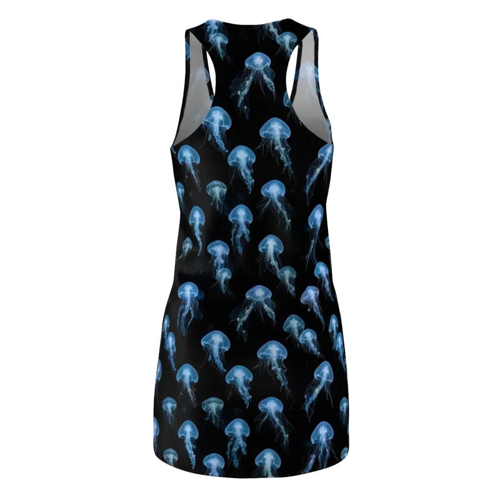 Midnight Drift on Racerback Dress — Back