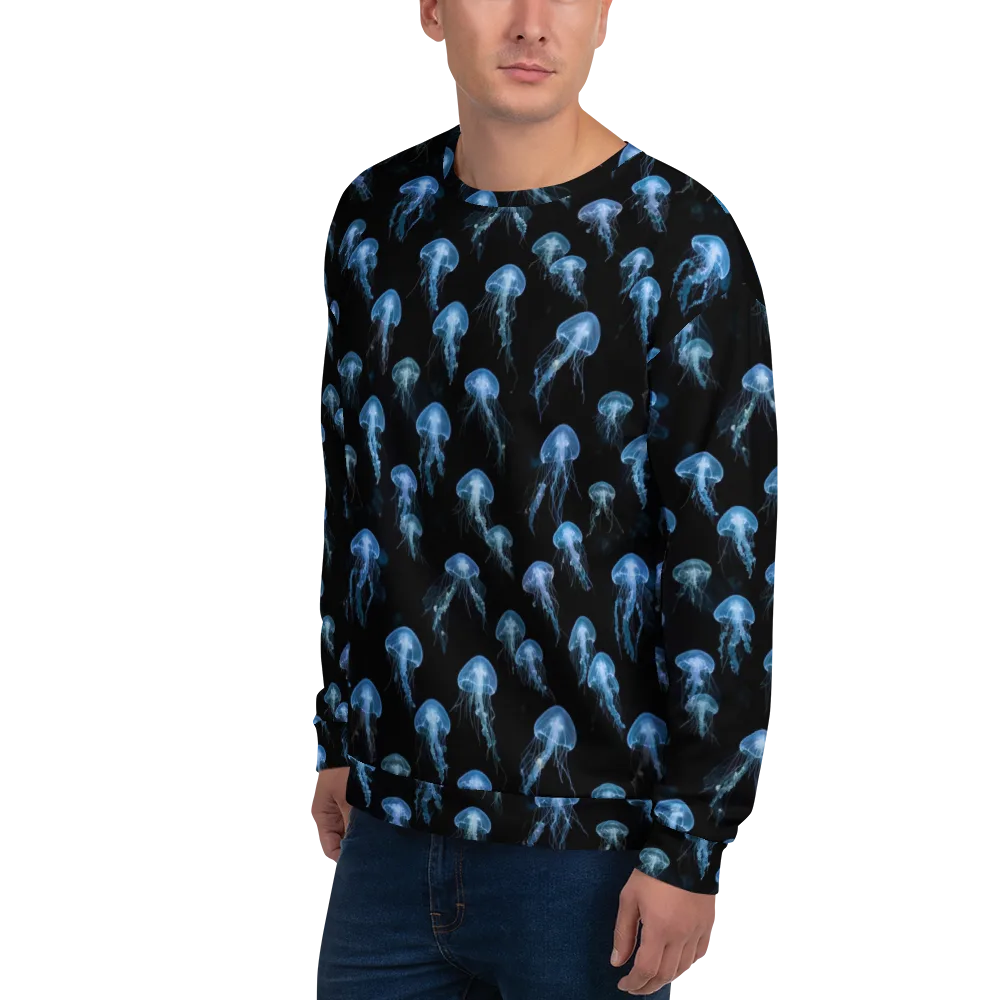 Midnight Drift on Sweatshirt — Left Front