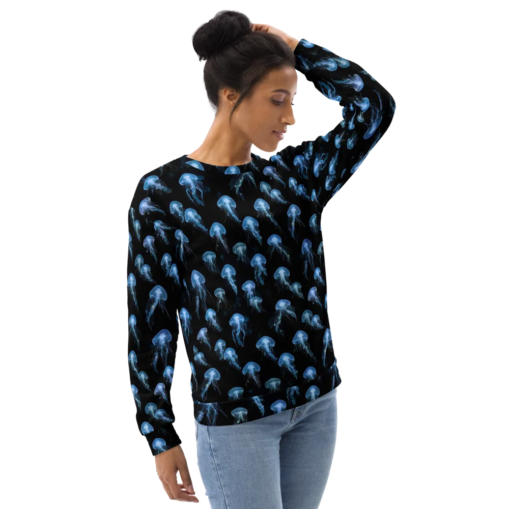 Midnight Drift on Sweatshirt — Right Front
