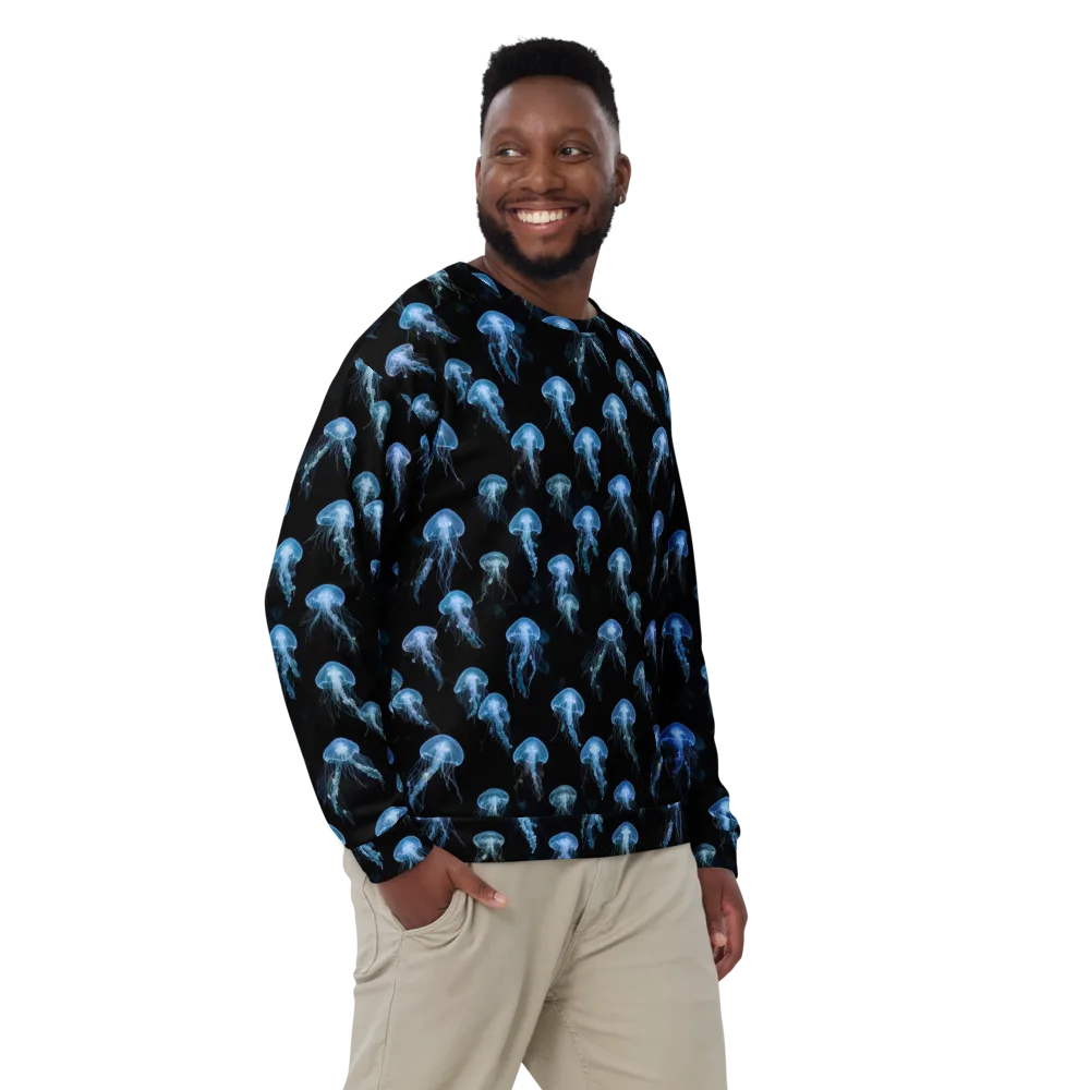 Midnight Drift on Sweatshirt — Front