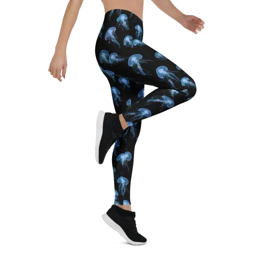 Midnight Drift on a Leggings