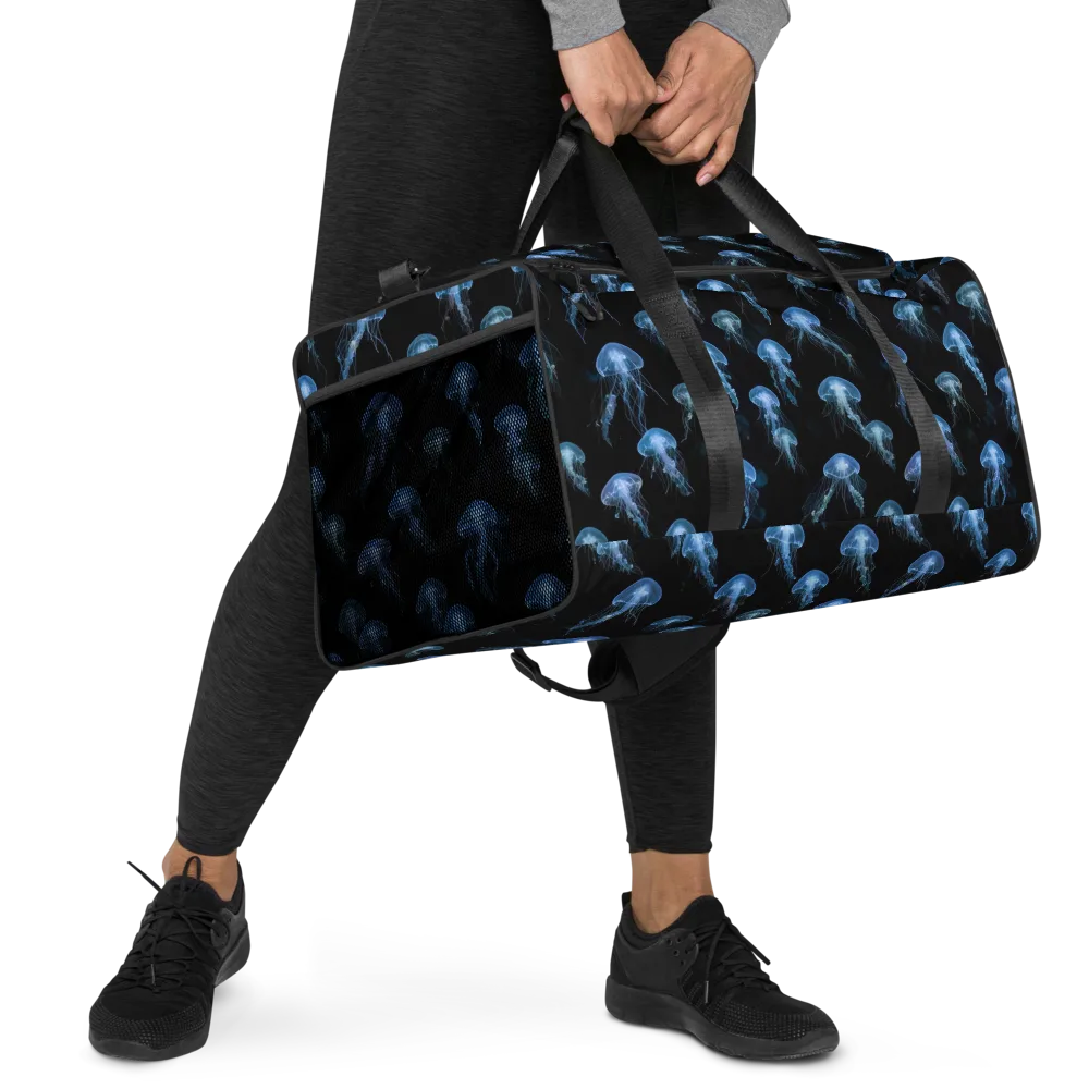 Midnight Drift on Duffle Bag — Right Front