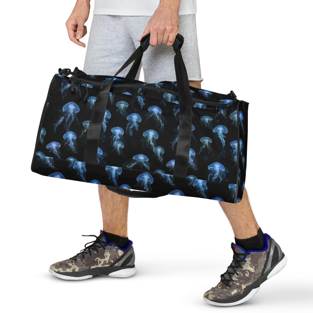 Midnight Drift on Duffle Bag — Front