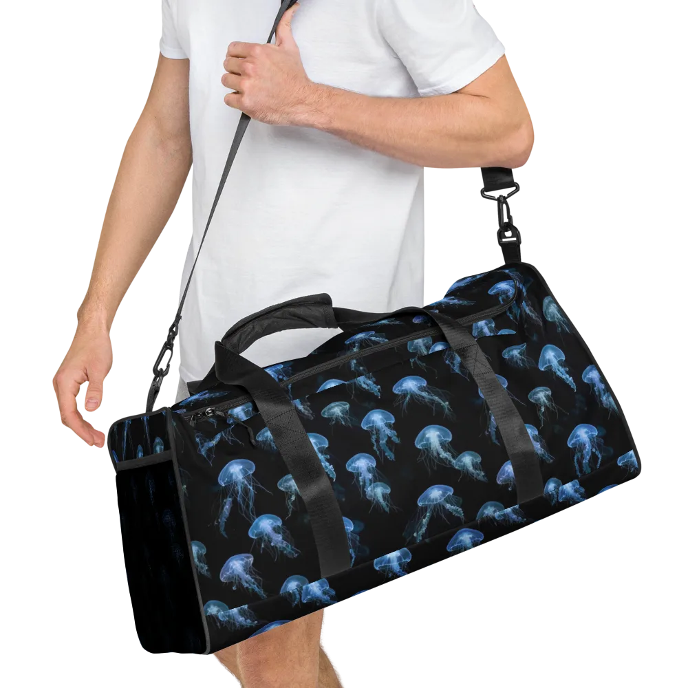Midnight Drift on Duffle Bag — Right Front