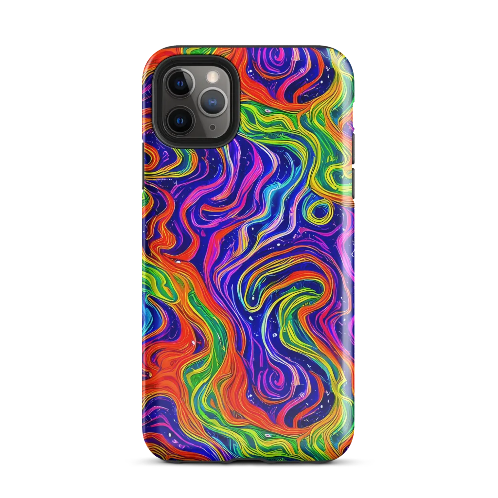 Kaleidoscope Tide on Tough Case for iPhone® — Front