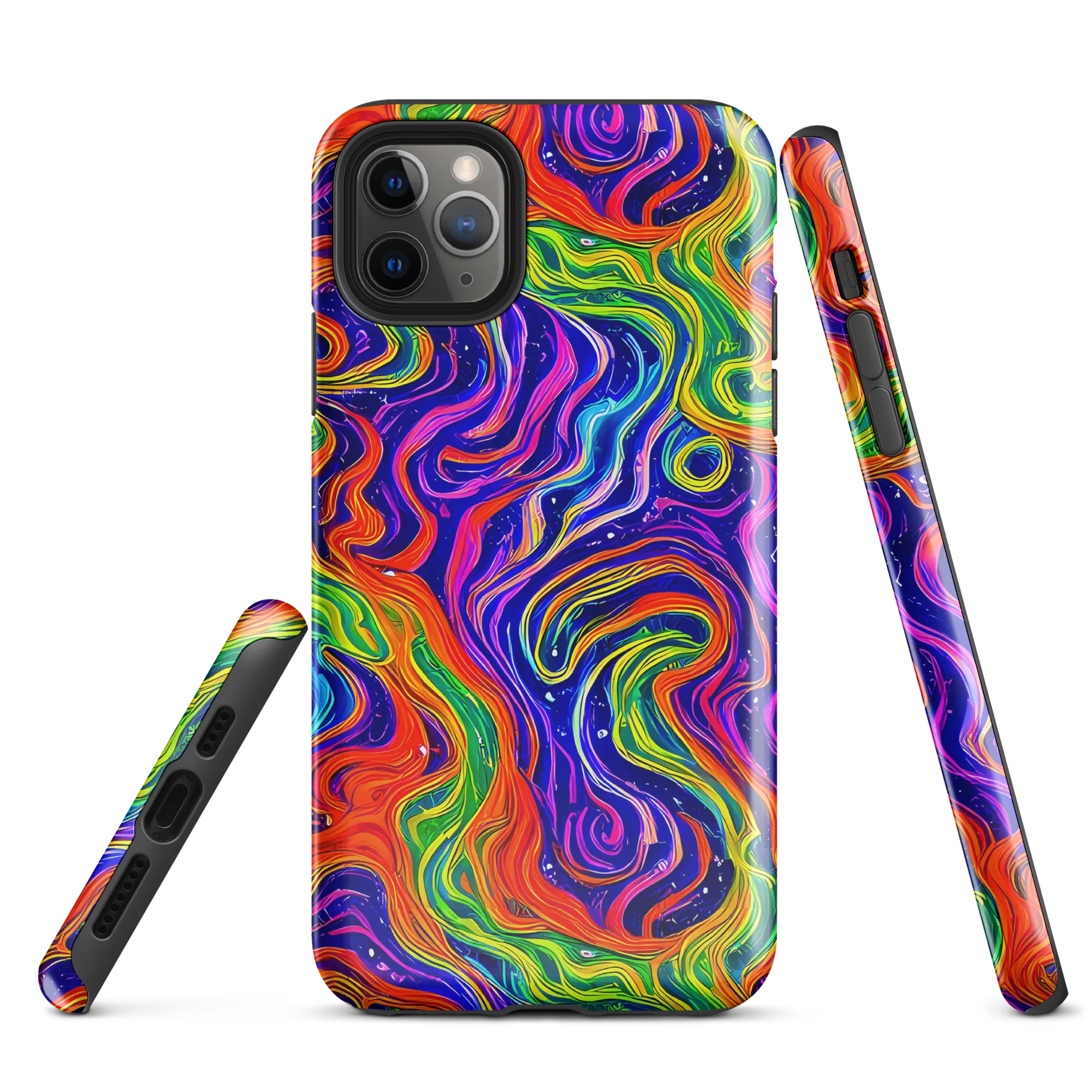 Kaleidoscope Tide on Tough Case for iPhone® — Front