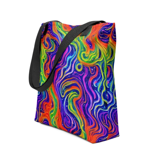 Kaleidoscope Tide on a Tote Bag