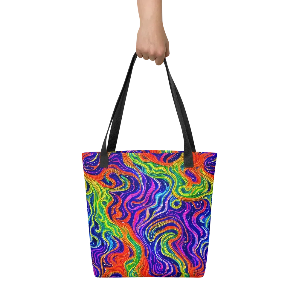 Kaleidoscope Tide on Tote Bag — Front
