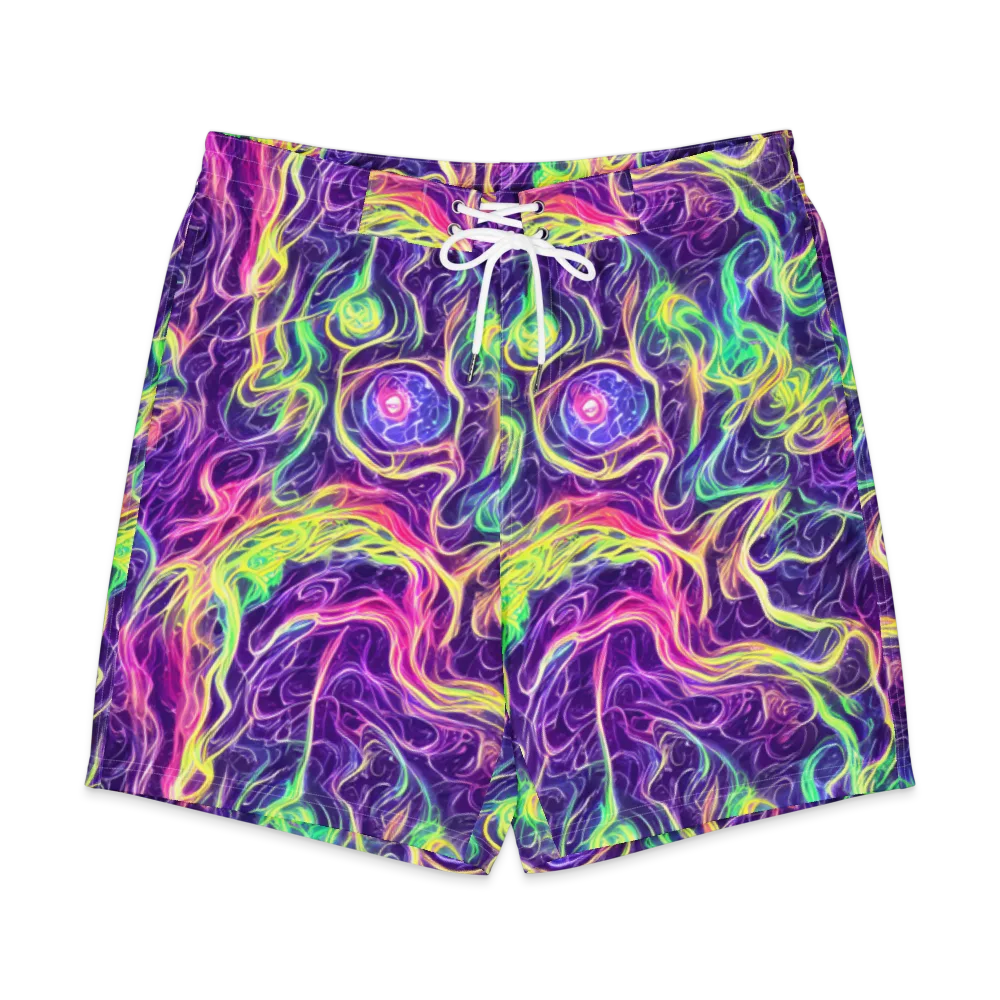 Glowstream on Men's Board Shorts — Front
