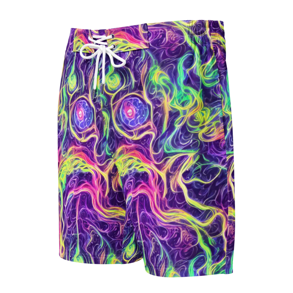 Glowstream on Men's Board Shorts — Front