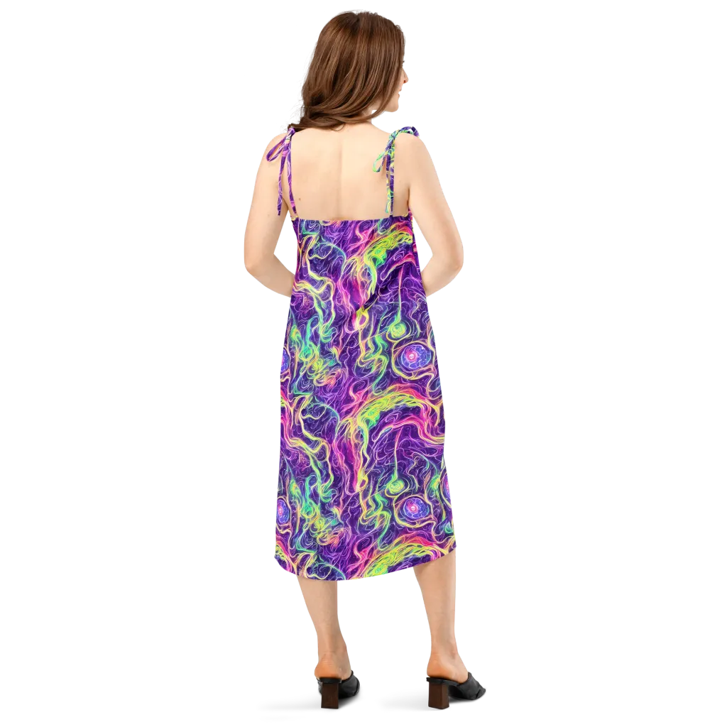 Glowstream on Slip Dress — Back