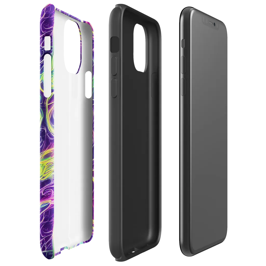 Glowstream on Tough Case for iPhone® — Right