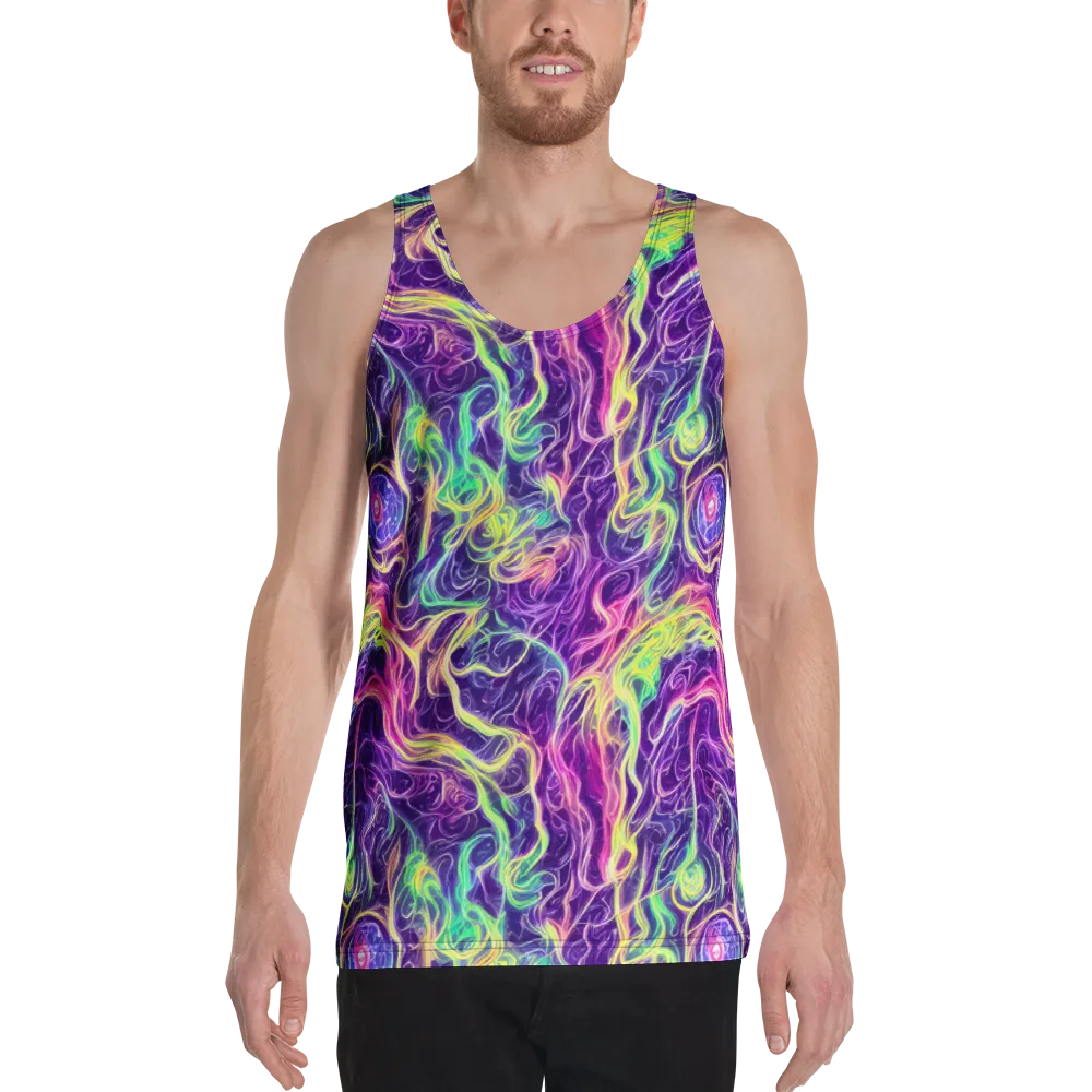 Glowstream on Men's Tank Top — Front