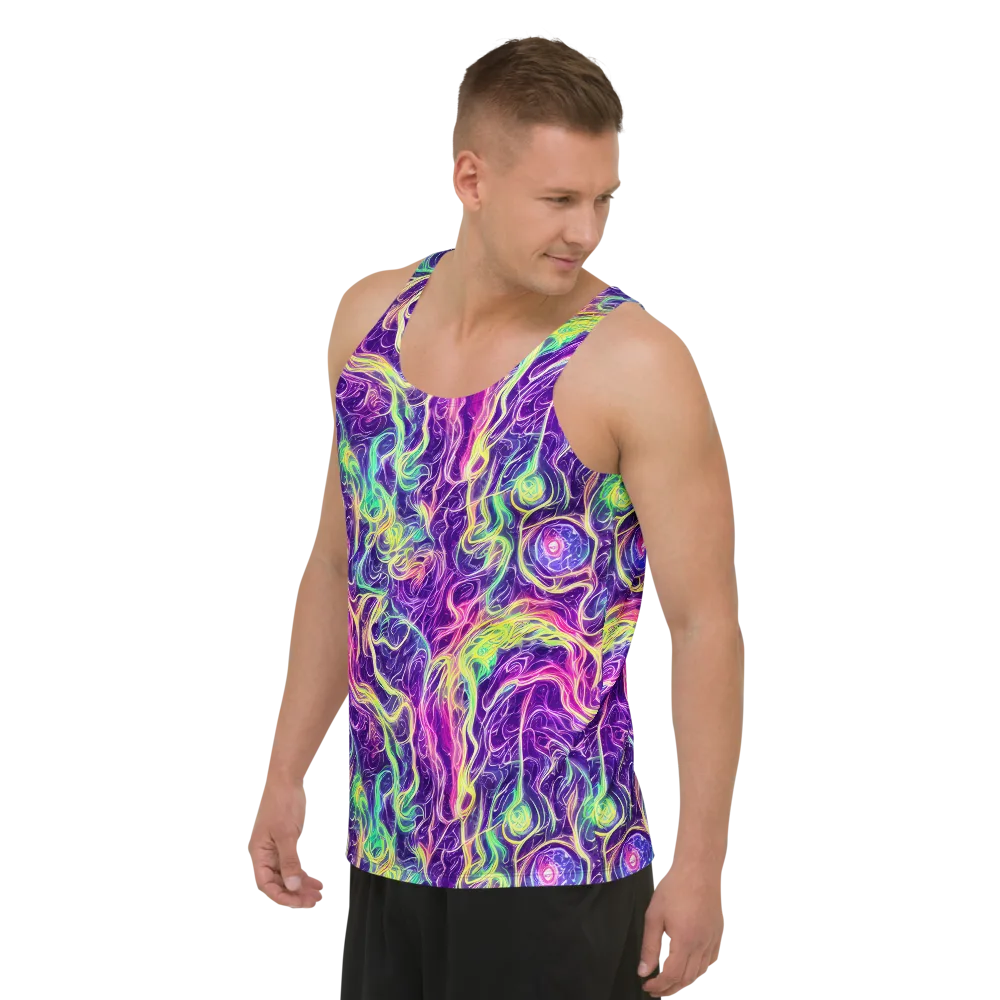 Glowstream on Men's Tank Top — Left Front