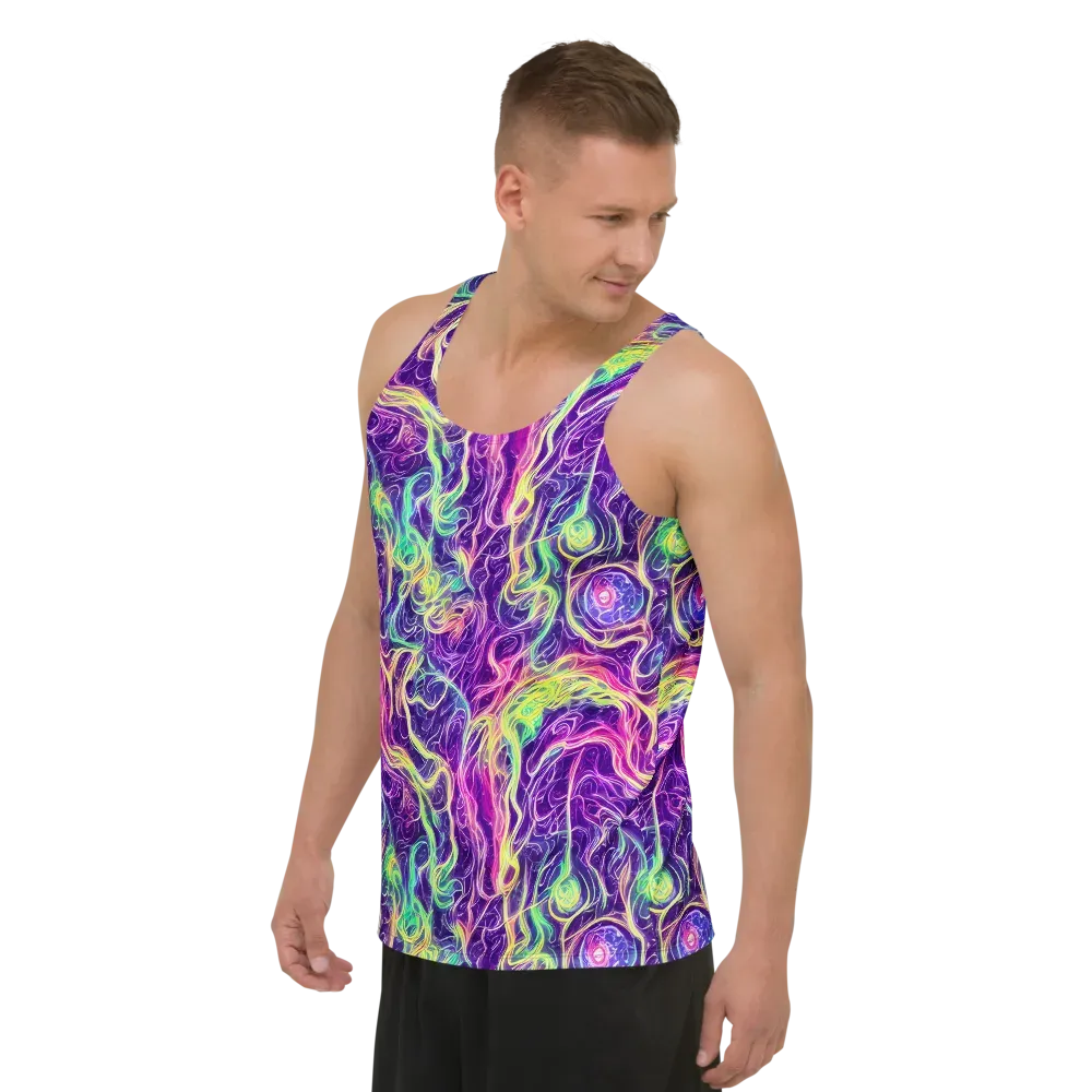 Glowstream on Men's Tank Top — Left Front