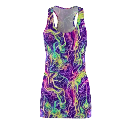 Glowstream on a Racerback Dress