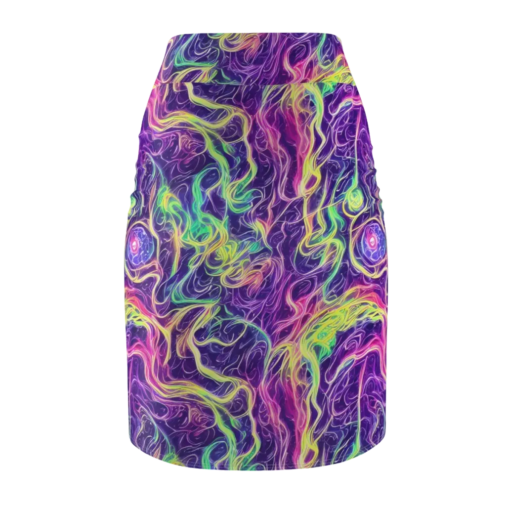 Glowstream on Pencil Skirt — Back